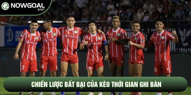 Chiến lược bất bại của kèo thời gian ghi bàn